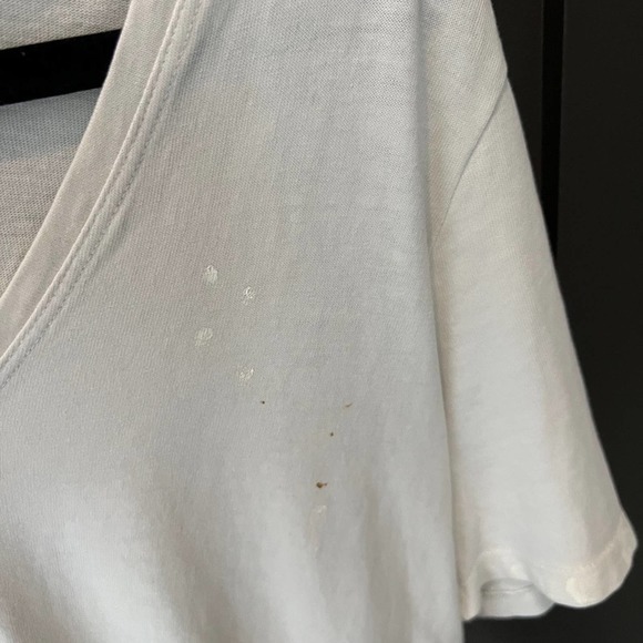 Raquel Allegra Splatter Tee Size 0 Medium - Picture 5 of 10